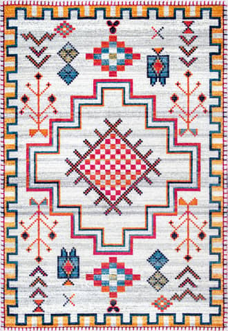 2' x 3' Crosshatch Aztec Rug primary image