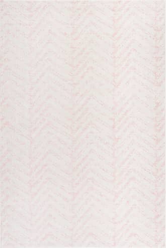 Pink 2' 6" x 6' Antique Chevron Rug swatch