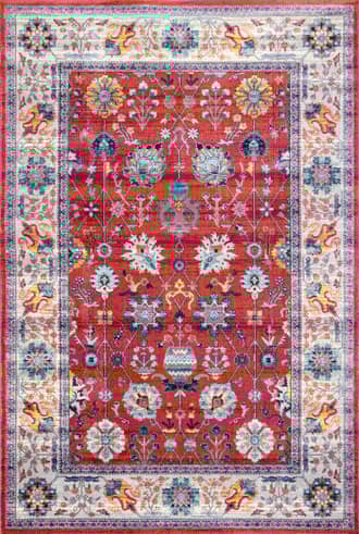 Classic Tinted Floral Rug primary image