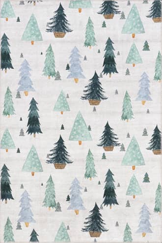 Ileana Fir Tree Washable Rug primary image