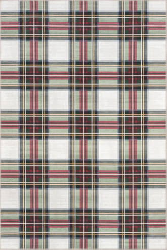 Martina Stewart Plaid Washable Rug primary image