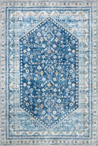 9' 8" x 13' Sunsari Geometric Washable Rug primary image