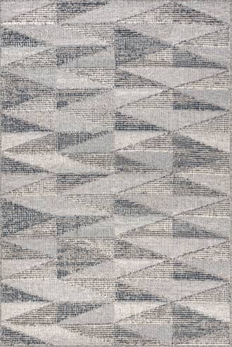 Mina High-Low Triangles Indoor/Outdoor Rug primary image