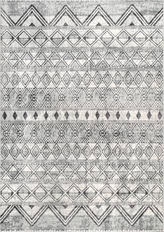 Banded Geometric Rug primary image