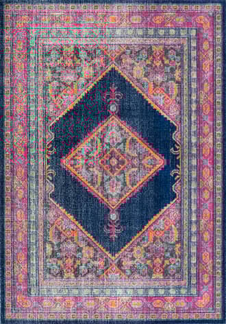 4' x 6' Bordered Herati Medallion Rug primary image