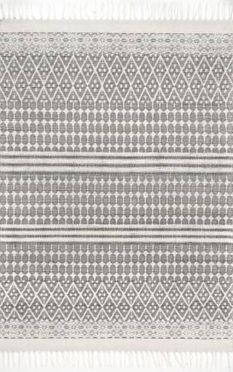 Harmony Textured Tasseled Rug primary image