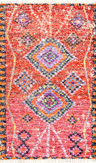 Shaggy Tribal Iris Rug primary image