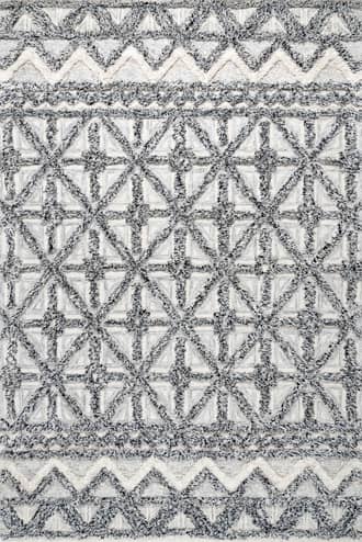 4' x 6' London Wool Lattice Rug primary image