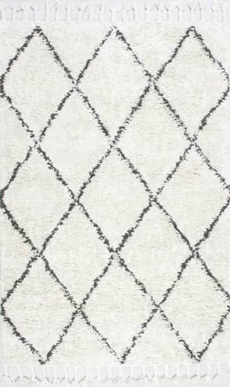 Natural 6' Shag Rug swatch