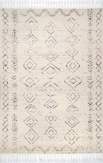 Moroccan Diamonds Tassel Rug primary image