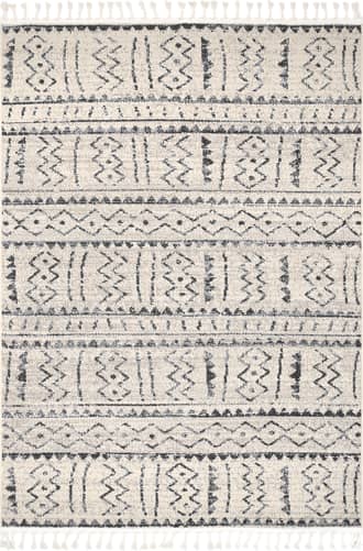 6' x 9' Bands Tassel Rug primary image