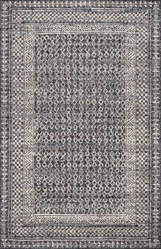 Grey Checkered Diamonds Rug swatch