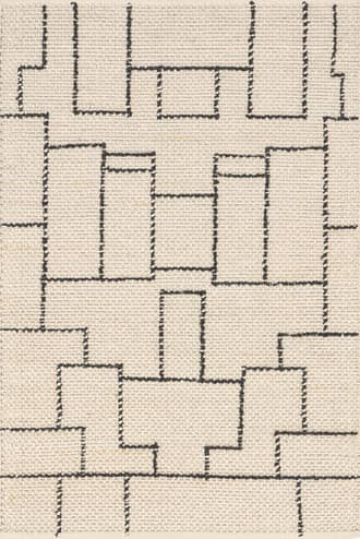 Ali Organic Blocks Rug primary image