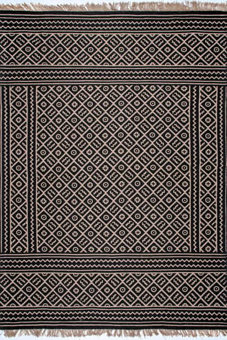 Jute Trellis Tasseled Rug primary image