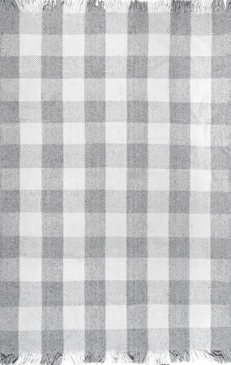Hope Tasseled Gingham Rug primary image