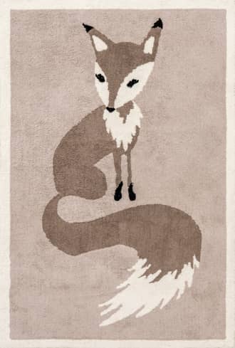 3' x 5' Sandria Washable Fox Rug primary image