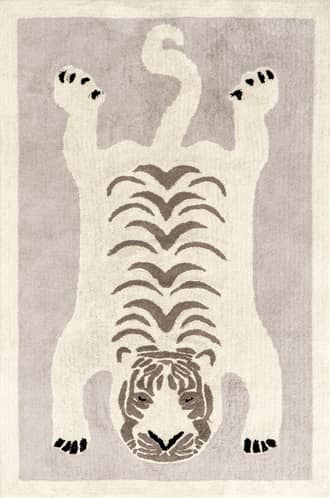 3' x 5' Amanza Washable Tiger Rug primary image