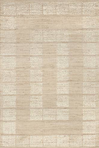 Oden Textured Jute and Wool Rug primary image