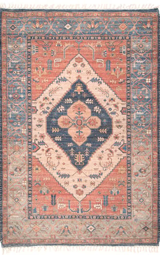 Clover Medallion Fringe Rug primary image