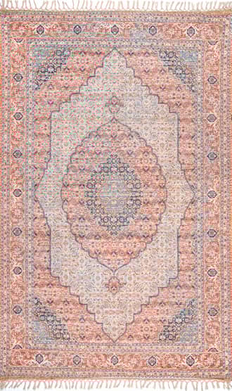 Wreath Medallion Tassel Rug primary image