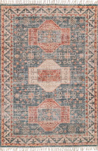 Cartouche Medallion Tassel Rug primary image