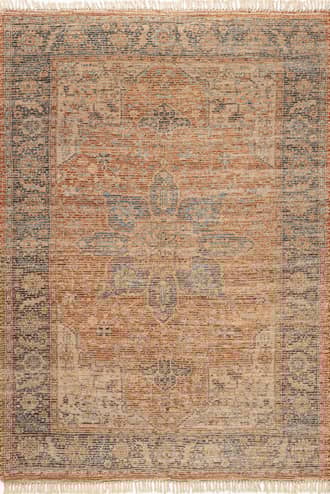 Multicolor Lennox Medallion Tassel Rug swatch