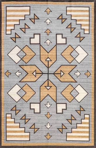 4' x 6' Rosita Washable Aztec Rug primary image