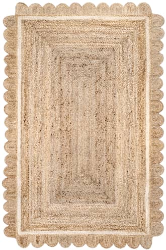 Anna Scalloped Jute Rug primary image