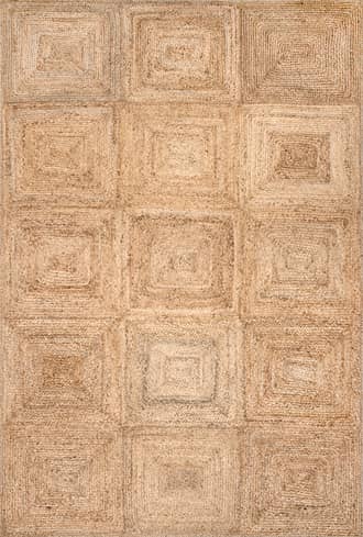 Juniper Jute Tiled Rug primary image