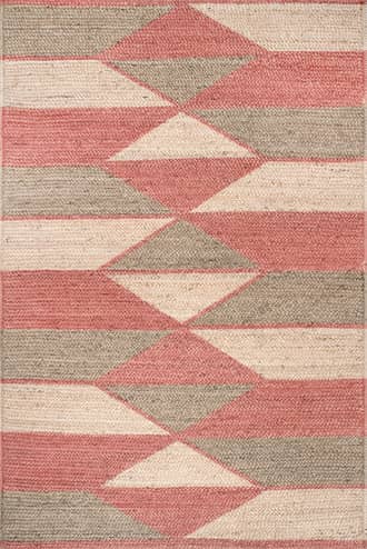 Rebecca Jute Geometric Rug primary image