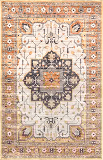 5' x 8' Dahlia Washable Faded Rug primary image