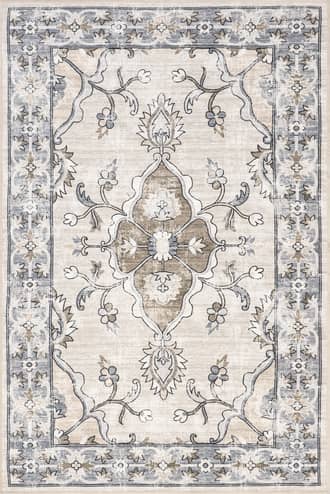 Riya Washable Floral Rug primary image