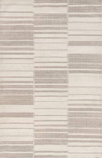 Delfina Cotton Striped Rug primary image