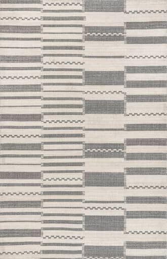 Fia Cotton Banded Rug primary image