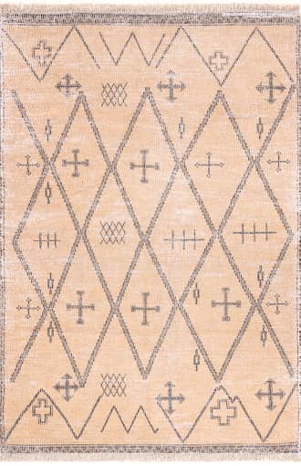 Janine Cotton Trellis Rug primary image