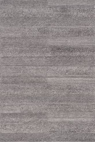 Grey Samba Textured Cotton-Blend Rug swatch