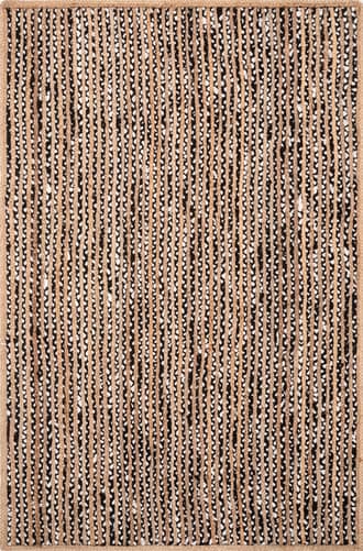 Jute and Cotton Pinstripes Rug primary image