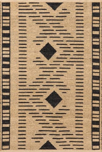 Sabina Jute Geometric Rug primary image