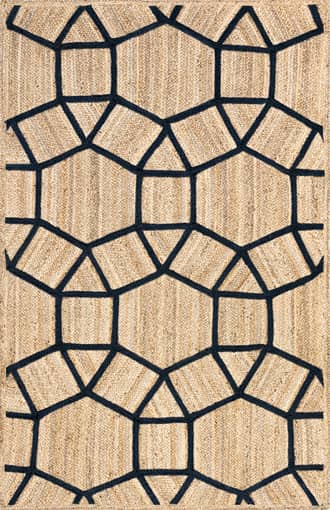 Kazia Jute Igloos Rug primary image