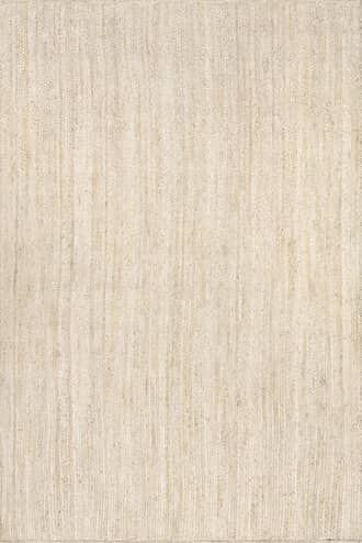 Off White Jute Braided Rug swatch