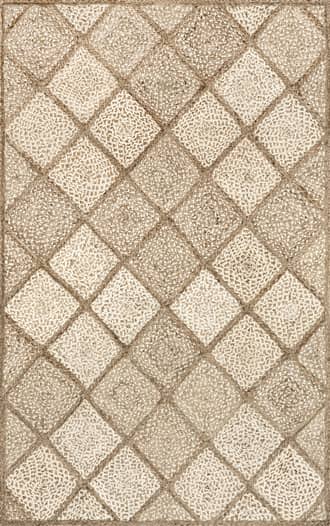 Fay Jute Trellis Rug primary image