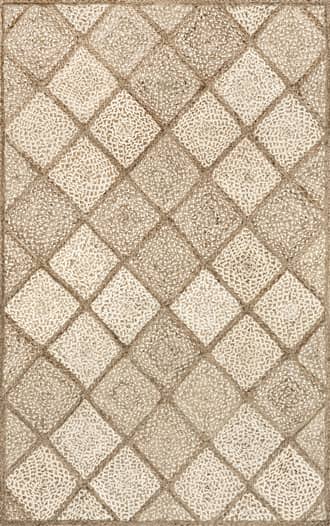 Fay Jute Trellis Rug primary image