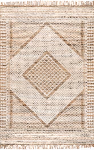 Rosa Wool-Blend Diamond Rug primary image