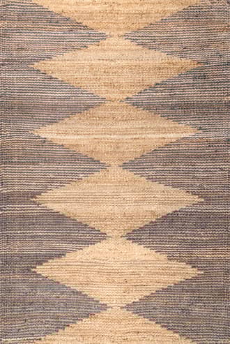 6' x 9' Colette Jute Diamond Rug primary image