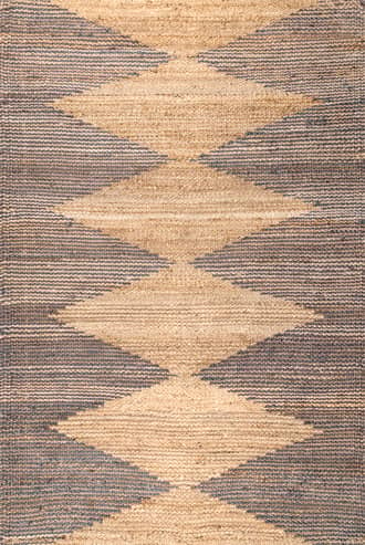 Colette Jute Diamond Rug primary image