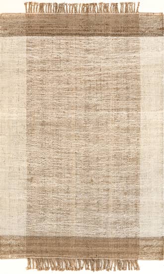 Berdette Jute Solid Rug primary image