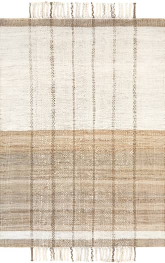 Bridgette Jute Striped Rug primary image