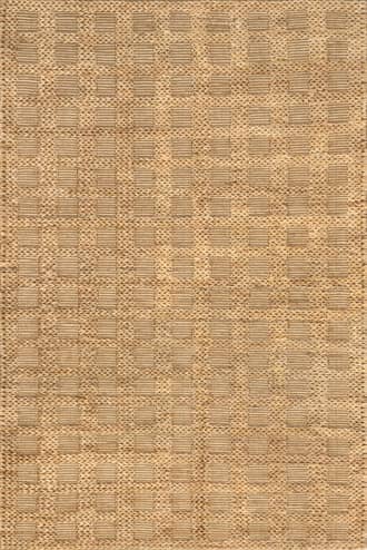 Lennon Checkered Hand Braided Jute Rug primary image