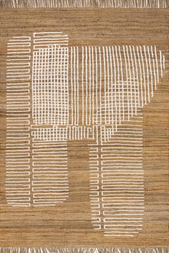 9' x 12' Geneva Tasseled Jute Rug primary image