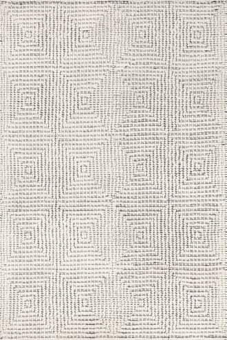 Presley Trellis Knit Wool Rug primary image